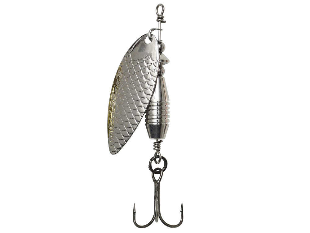 Effzett Spinner (with Single Hook, silver) at low prices