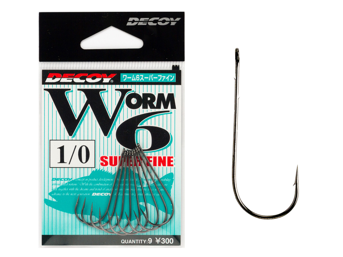 Decoy Hooks Worm 10 Shot Rig Hook - Hooks for baits and lures
