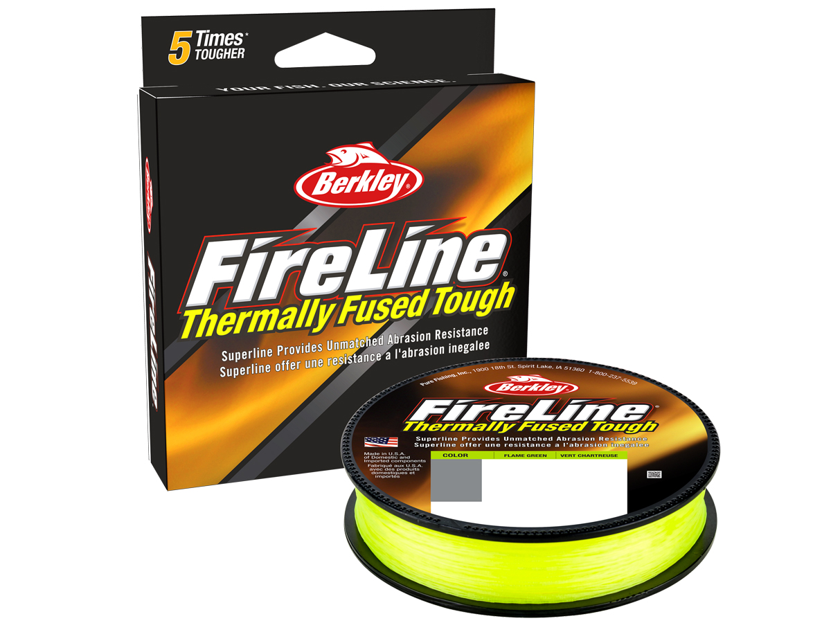 Berkley FireLine Fused Original Flame Green - Braided Lines - FISHING-MART