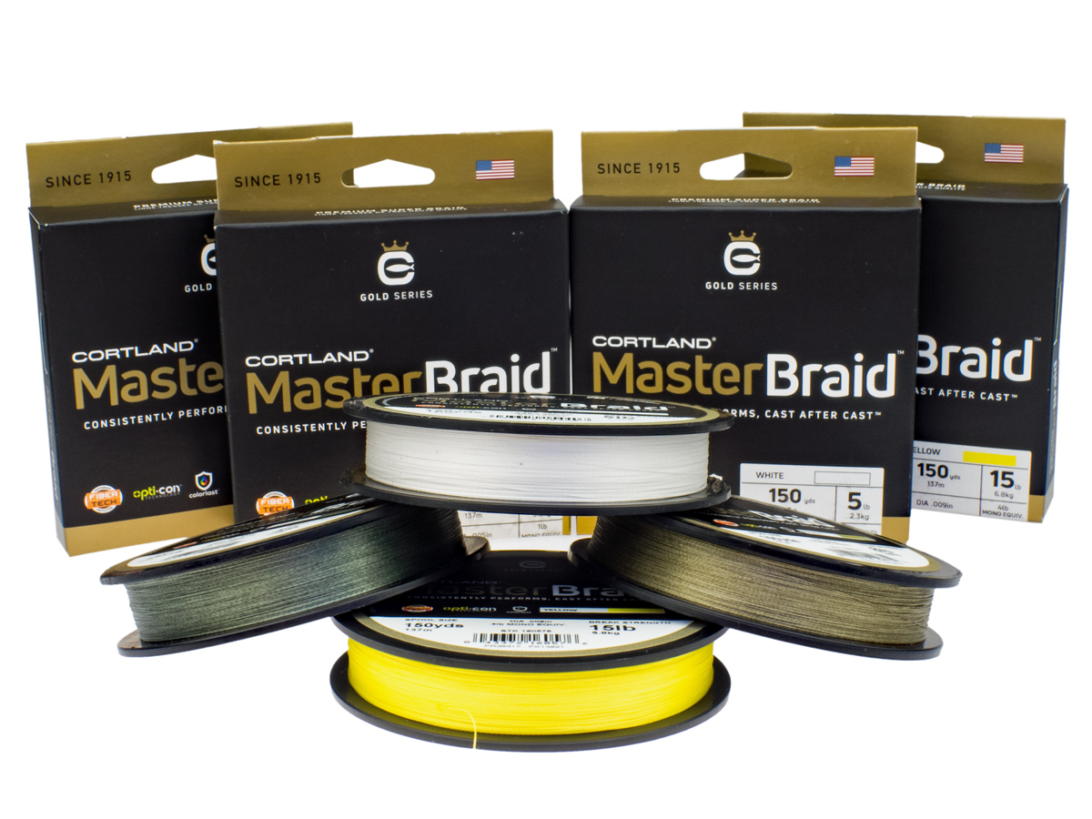 Cortland Master Braid - White