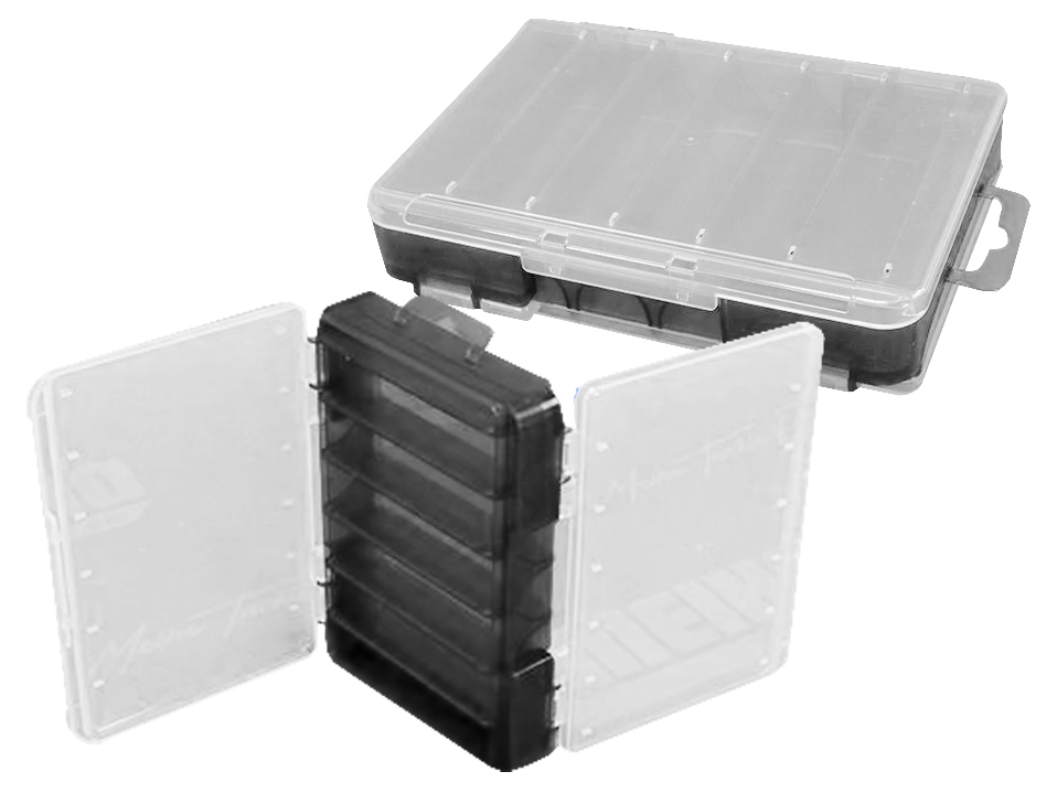 Meiho Versus Lure boxes Reversible D86 Two Sided Plastic Lure Case - Tackle  Boxes - FISHING-MART