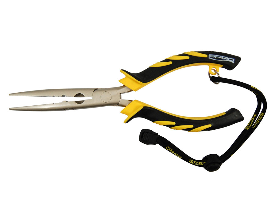 SPRO Extra Long Bent Nose Pliers 28cm - Pliers, Pincers, Scissors