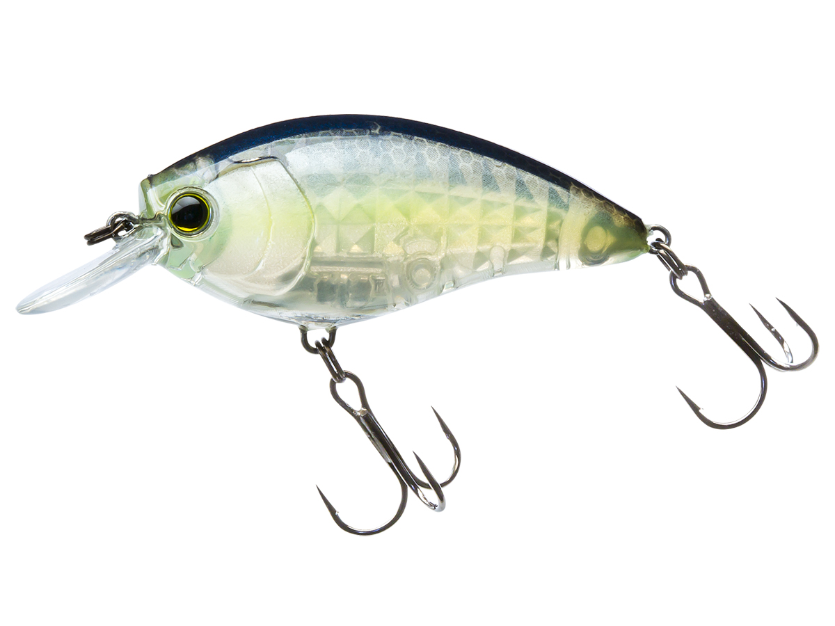 Yo-Zuri 3DB Crank 1.5 Squarebill Lure - Chartreus Perch - TackleDirect