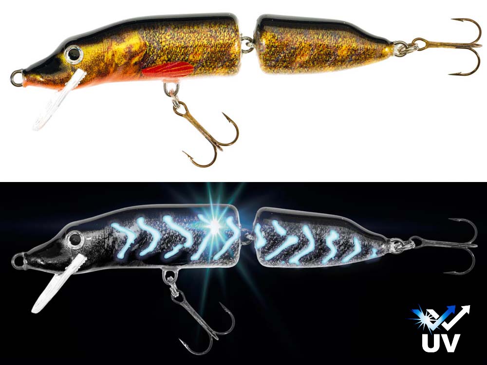 Jaxon Lures Holo Select Fat pike 2-sec UV - Jointed lures - FISHING-MART