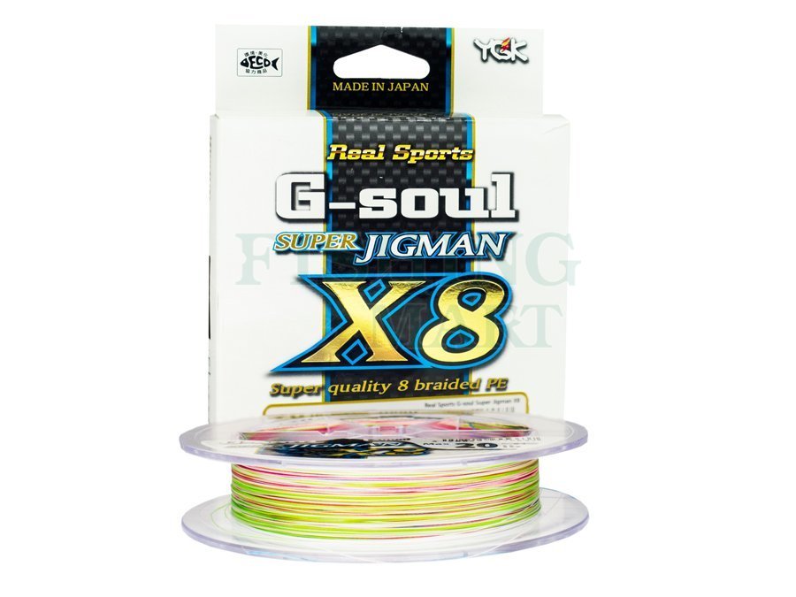 Braided Lines Ygk G Soul Super Jigman X8