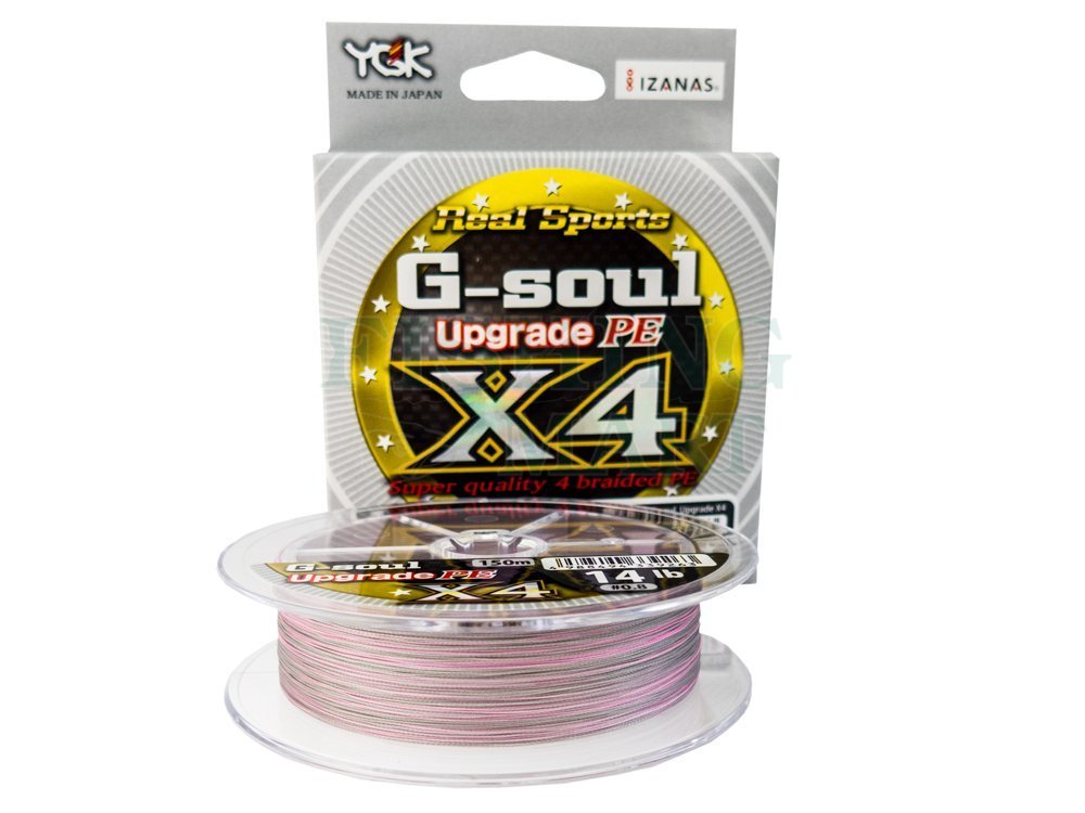 Ygk Braided Lines G Soul X4 Upgrade Pe Braided Lines Fishing Mart