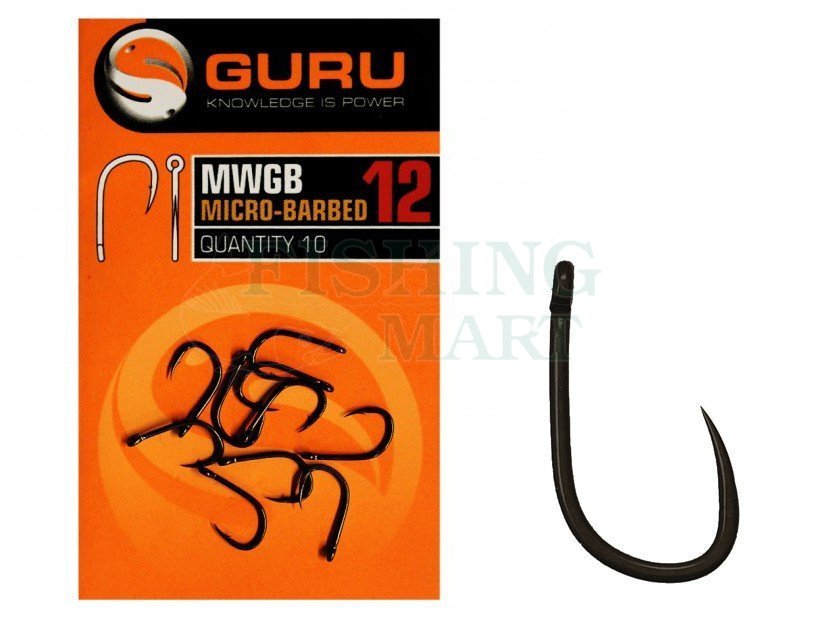 GURU Guru Match Wide Gape Hooks - Hooks and rigs for the Method Feeder -  FISHING-MART