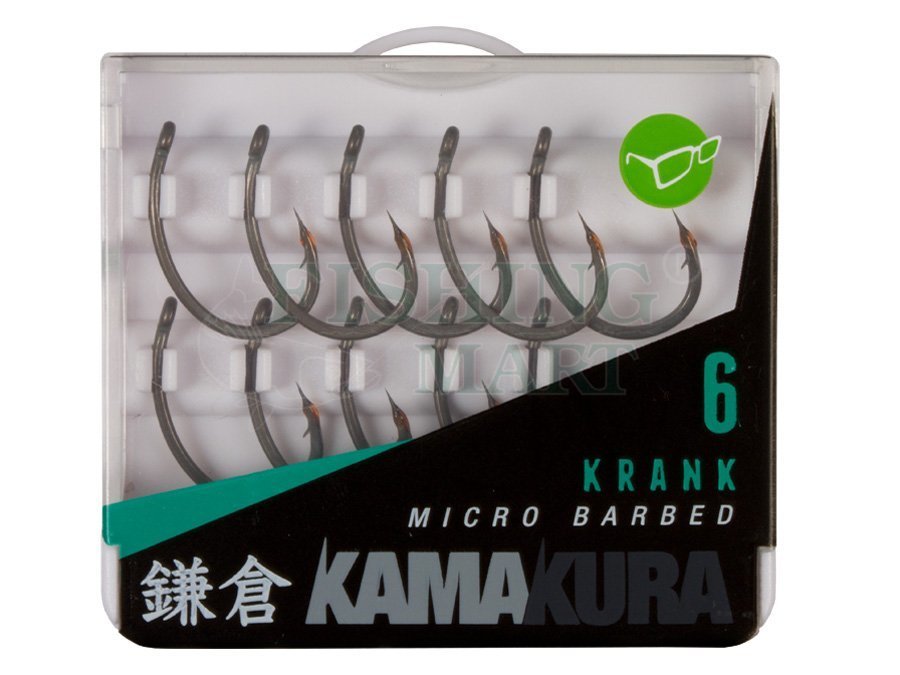 Korda Kamakura Krank Barbed Hook - Carp hooks - FISHING-MART