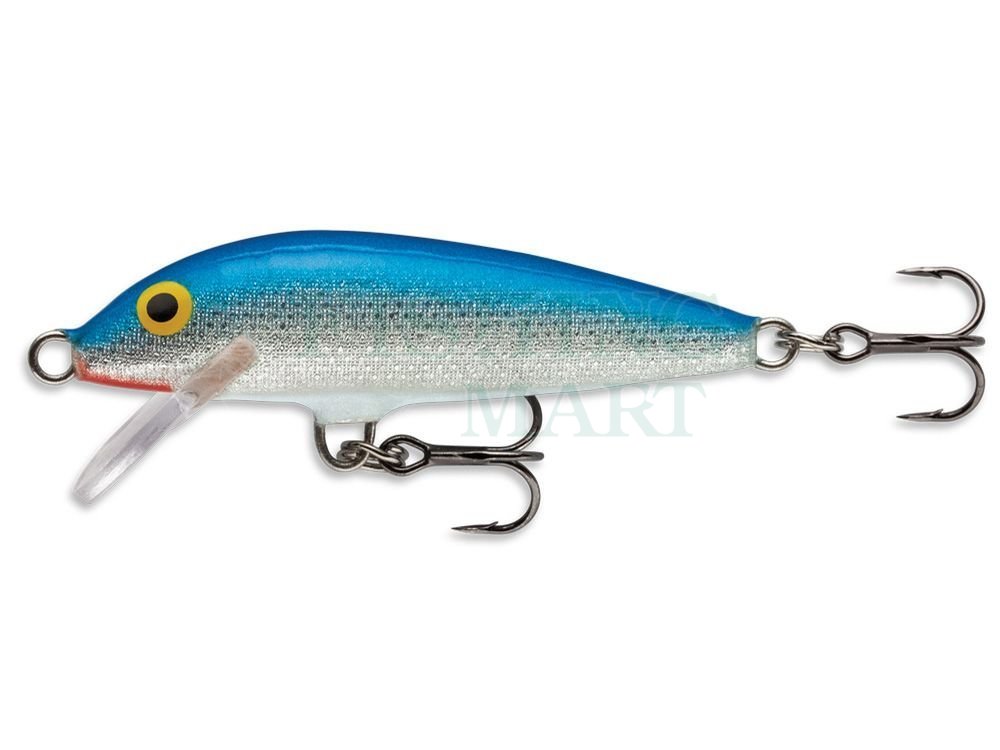 RAPALA ORIGINAL FLOATING 03's=LOT OF 5 SILVER COLORED FISHING LURES==F03