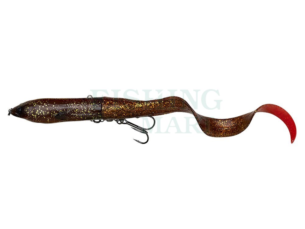 Savage Gear Lures 3D Hard Eel - Soft baits Pre-Rigged - FISHING-MART