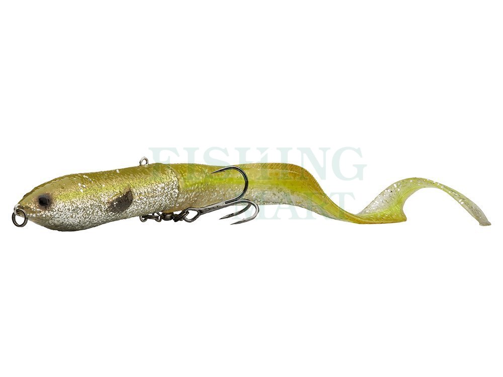 Savage Gear Lures 3D Hard Eel - Soft baits Pre-Rigged - FISHING-MART