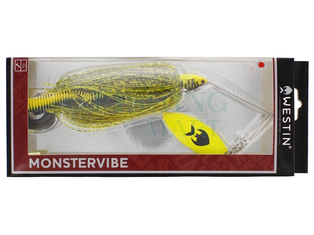 Westin Spinnerbaits MonsterVibe Willow Blades - Spinnerbait & Chatterbait  lures - FISHING-MART