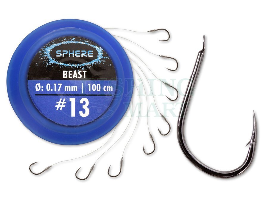 Browning Hooks to nylon Sphere Beast - Hooks and rigs for the Method Feeder  - FISHING-MART
