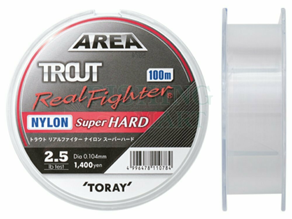 Toray Area Trout Real Fighter Nylon Super Hard - Spinning