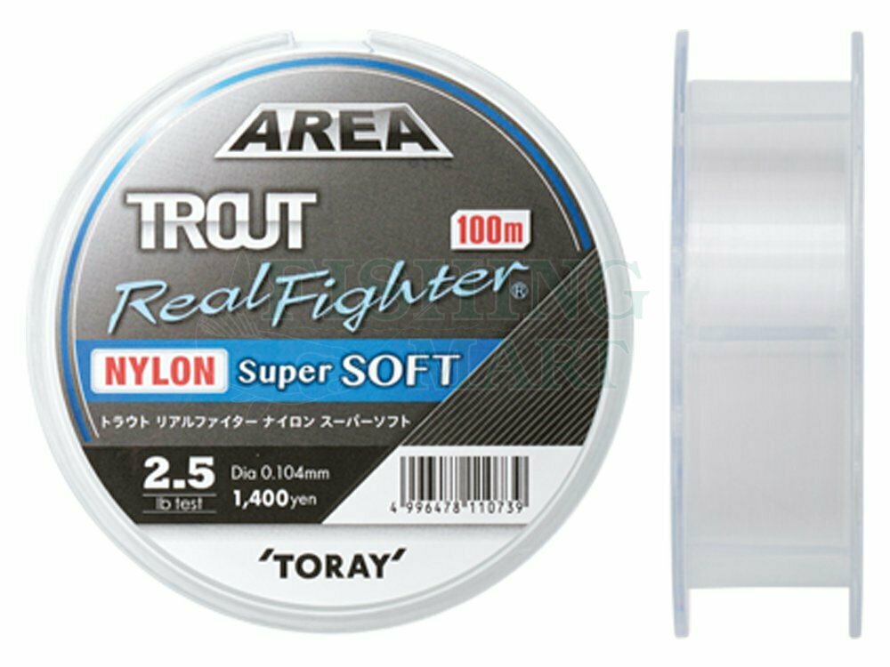 Toray Area Trout Real Fighter Nylon Super Soft - Spinning