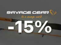 -15% on all Savage Gear rods! New products from Shimano, Preston and Jaxon!