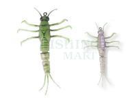 3D TPE Mayfly Nymph 5cm - 03-Green