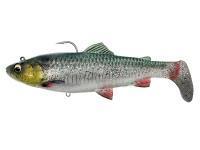 4D Trout Rattle Shad 12.5cm 35g Sinking - Green Silver UV