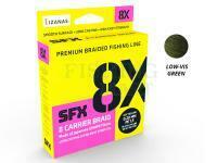 Sufix SFX 8 Carrier Braid Lo-Vis Green 135m 0.165mm