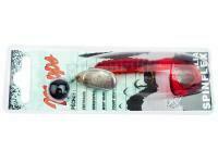 Spinner Mepps Aglia Spinflex #2 | 14g - Silver/Red Twister