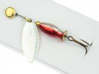 Spinner Mepps Aglia Long Heavy - Silver / Silver-Red #1/8g