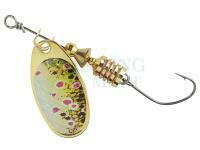 Colonel Spinner with single hook 4g - Brown Trout