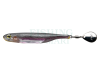 Fish Arrow Flash-J Spin Elastomer SW 4" 100mm - #104 Katakuchiiwashi / Silver