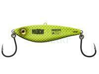 Catfish lure Madcat Vibratix 10cm 90g Sinking - Fluo Yellow UV