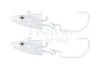 Westin Magic Minnow Weedless Jig Spare Head 19g - For Body 10cm - Silver #1/0 2pcs