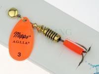 Błystka Mepps Aglia Fluo #3 | 6.5g - Orange
