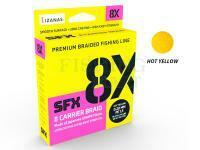 Sufix SFX 8 Carrier Braid Hot Yellow 135m 0.165mm