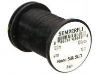 Thread Semperfli Nano Silk 50D 12/0 100m 109yds - Black