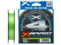 Braided Line YGK X-Braid Braid Cord X4 150m - #1.0/0.165mm 18lb/8.1kg