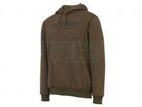 Prologic Mega Fish Hoodie Army Green - M