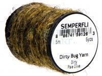 Semperfli Dirty Bug Yarn 5m 5yds - Pale Olive (Dirty)