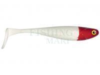 Soft Bait Delalande Zand Fat Shad 12cm 12g - 061 - Blanc Tête rouge
