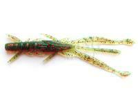 Soft Bait FishUp Shrimp 3.6 inch | 89 mm - 019 Motor Oil/Red