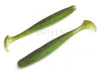 Soft bait Noike Smokin Swimmer 3 inch 76 mm - 131 Greenpumpkin/Chart