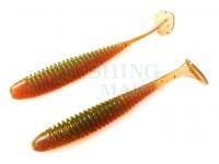 Soft bait Noike Wobble Shad 2 inch 52 mm - 139 Motoroil Gold