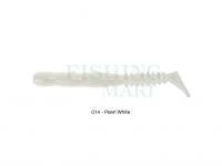 Soft Bait Reins Rockvibe Shad 4 inch - 014 Pearl White