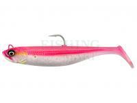 Soft bait SG Savage Minnow 12.5cm 35g - Pink Pearl Silver 2+1pcs