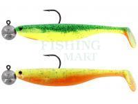 Soft Baits Westin ShadTeez Slim R 'N R 10cm 7g #4/0 2pcs - Dark Water Mix 1