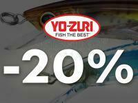 Rabat 20% na woblery Yo-Zuri! Nowości Daiwa, Shimano i Preston!