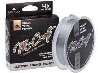 Plecionka Mikado M-Craft Braid 150m - Grey - 0.06mm