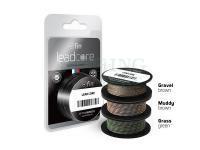 Braided line Delphin Leadcore - Brown Muddy 45lbs 5m