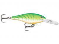 Lure Rapala Shad Rap 9cm 15g - Green Tiger UV