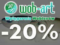 Woblery Wob-Art taniej o 20%! Do wędzisk Westin W4 - torba gratis!