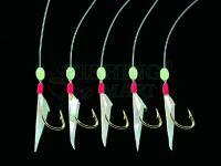 Dega Herring-Rig 5 arms - luminous dots - K