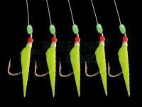 Dega Herring-Rig 5 arms - luminous dots - L