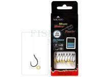 Przypony Mikado Method Feeder Rigs Barbless MF13 z gumką 10cm - #12